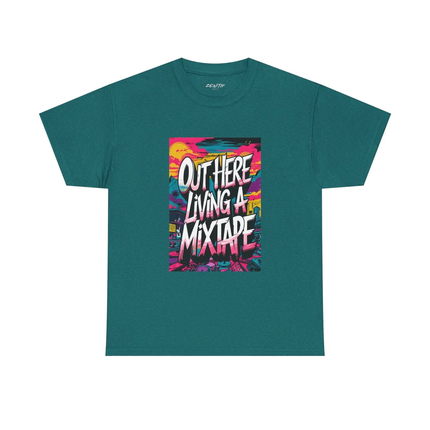 Out Here - Heavy Cotton Tee Printify