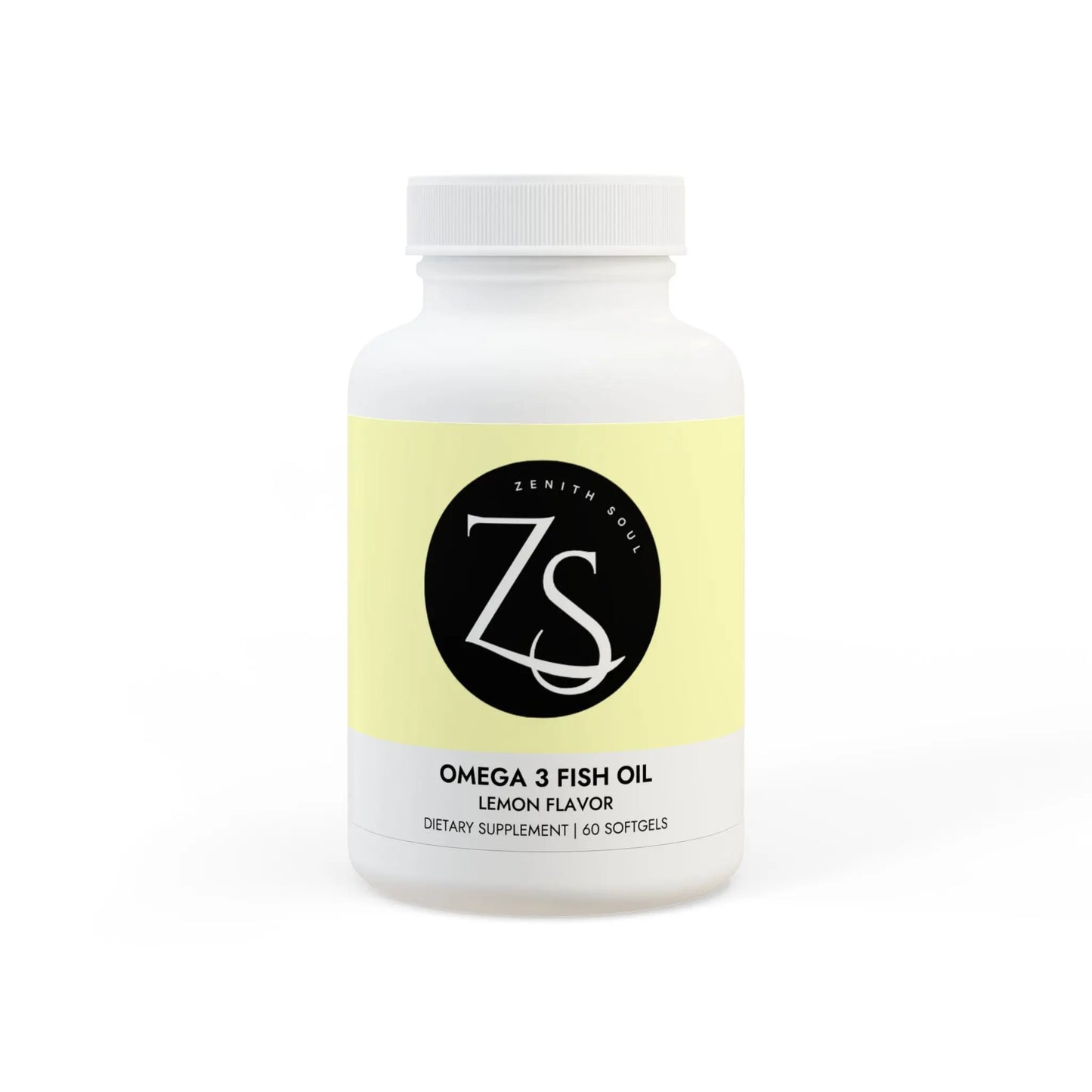 Omega 3 Fish Oil Supplement (60 Softgels) Printify