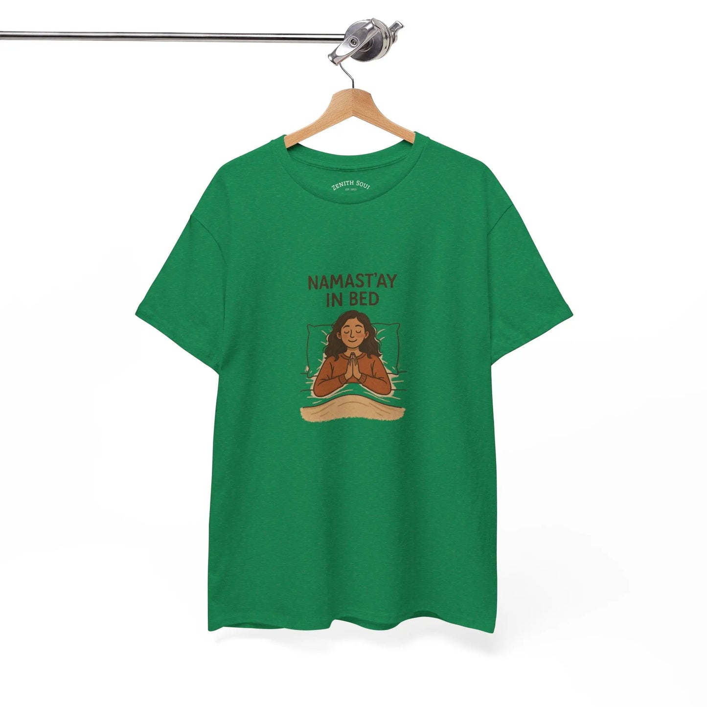 Namast'ay in Bed T-Shirt Printify