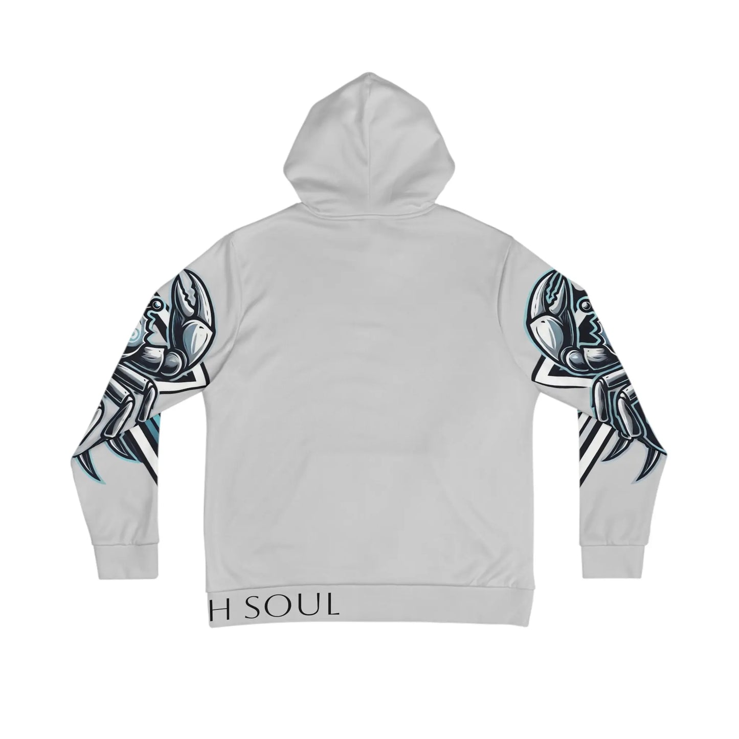 Cancer Silver Hoodie Printify