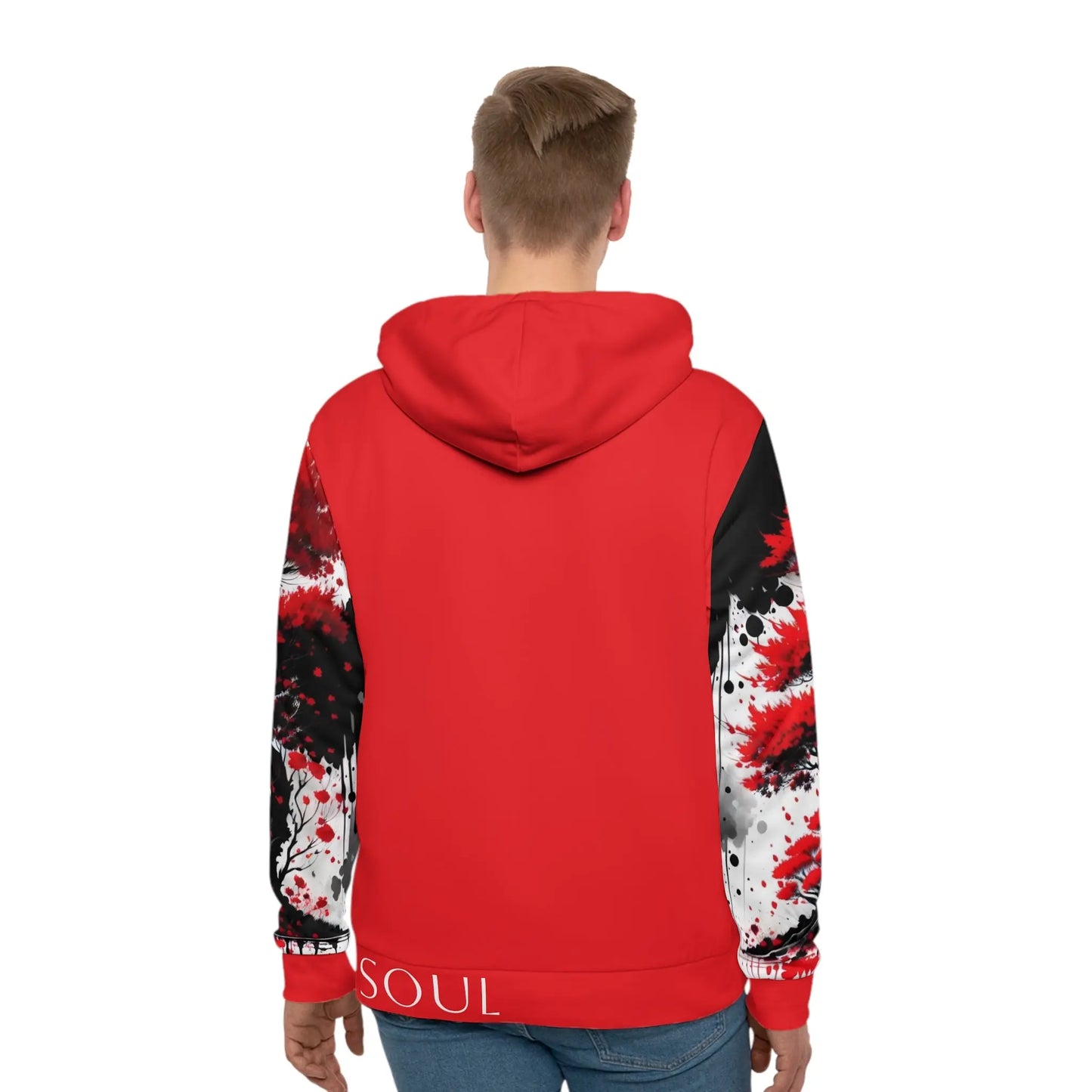 Root Chakra Red Hoodie Printify