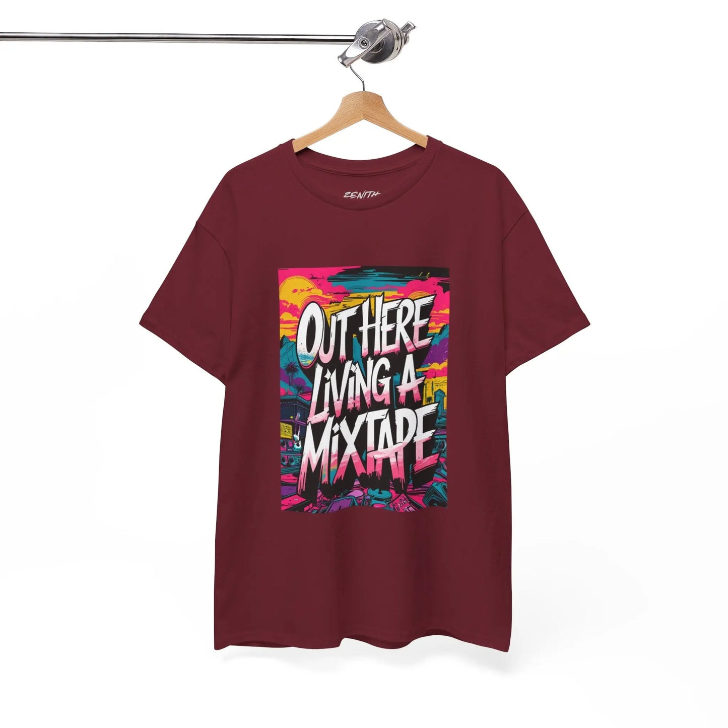 Out Here - Heavy Cotton Tee Printify
