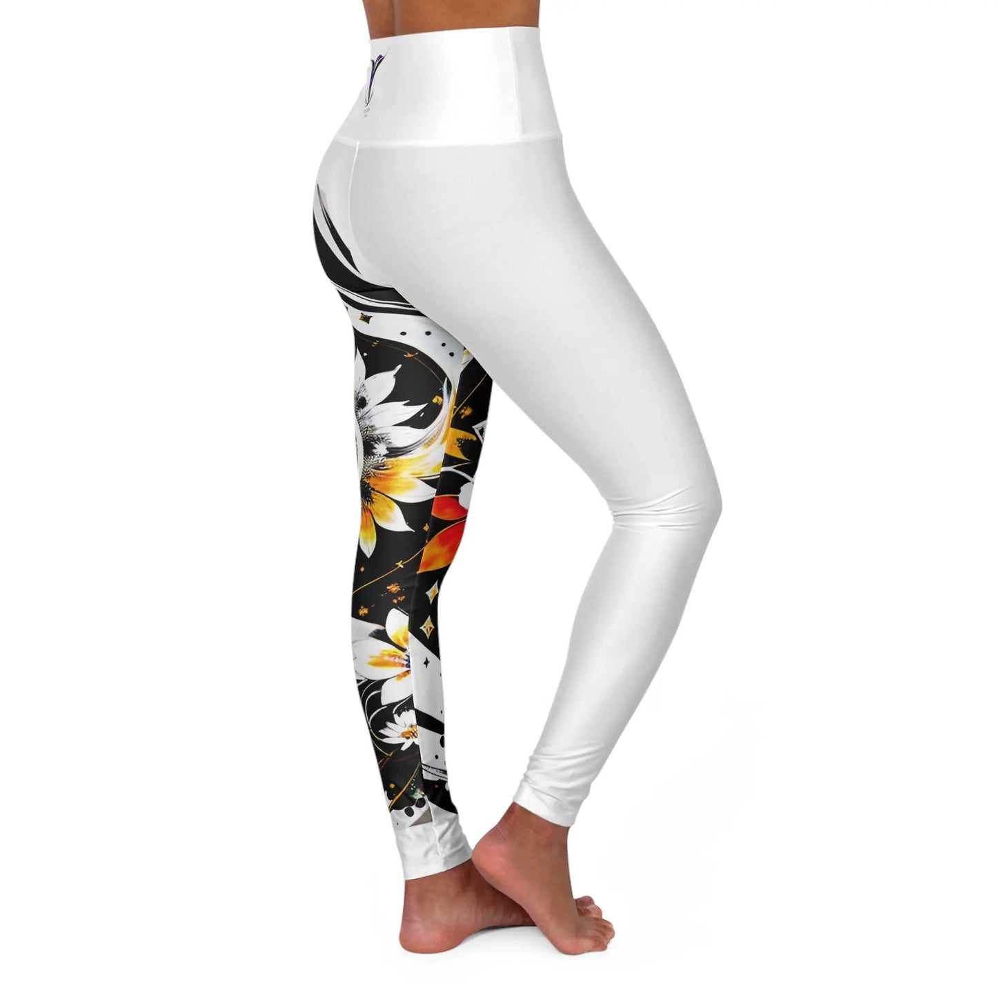Inner Divinity Dawn High Waisted Yoga Leggings (AOP) Printify
