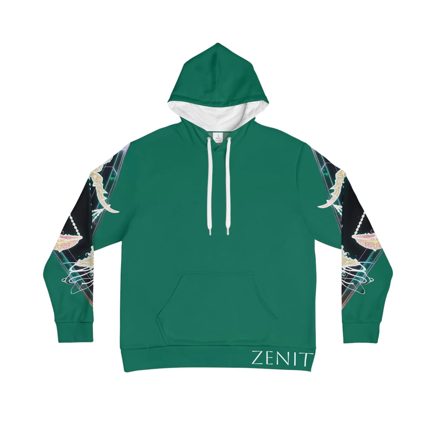 Libra Rainforest Green Hoodie Printify