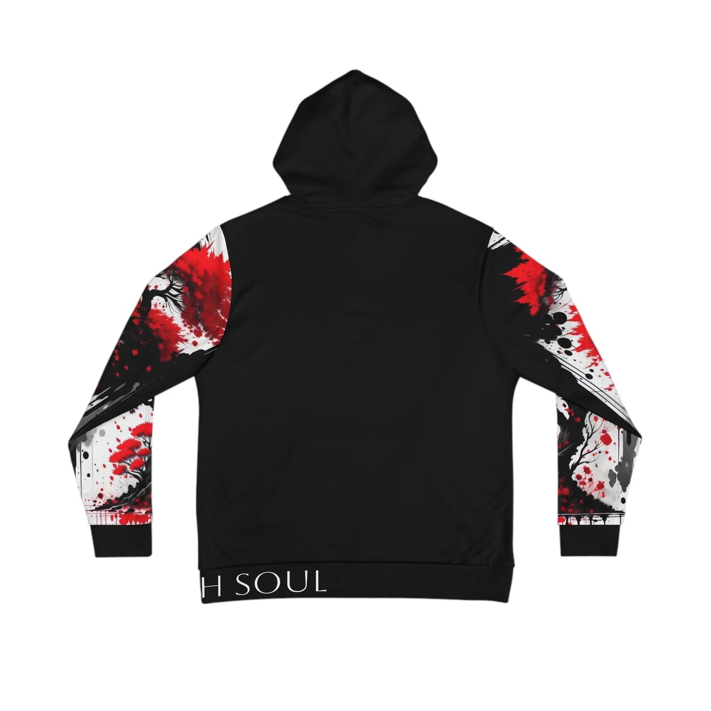 Root Chakra Black Hoodie Printify
