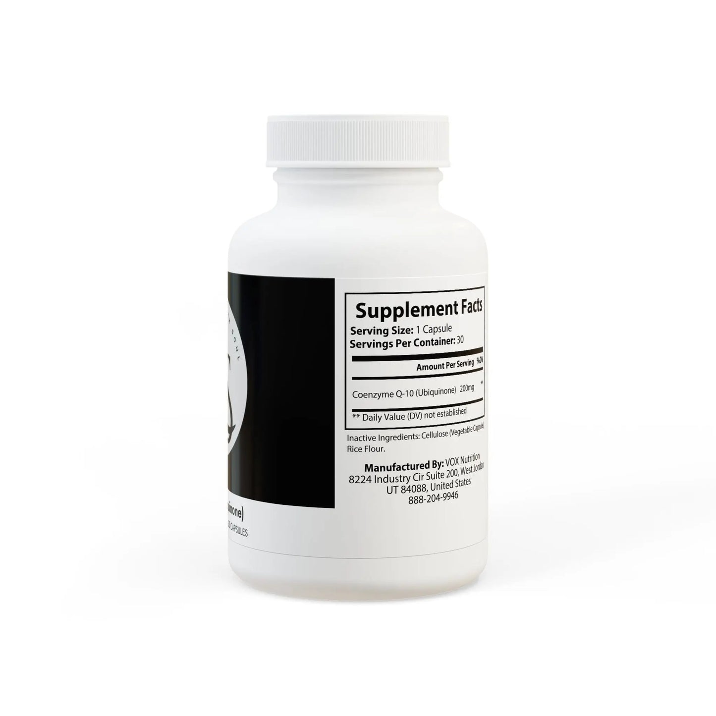 CoQ10 (Ubiquinone) Supplement (30 Capsules) Printify