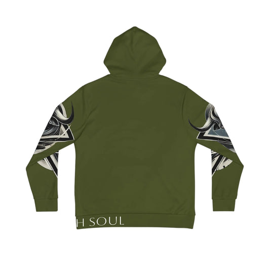 Taurus Army Green Hoodie Printify