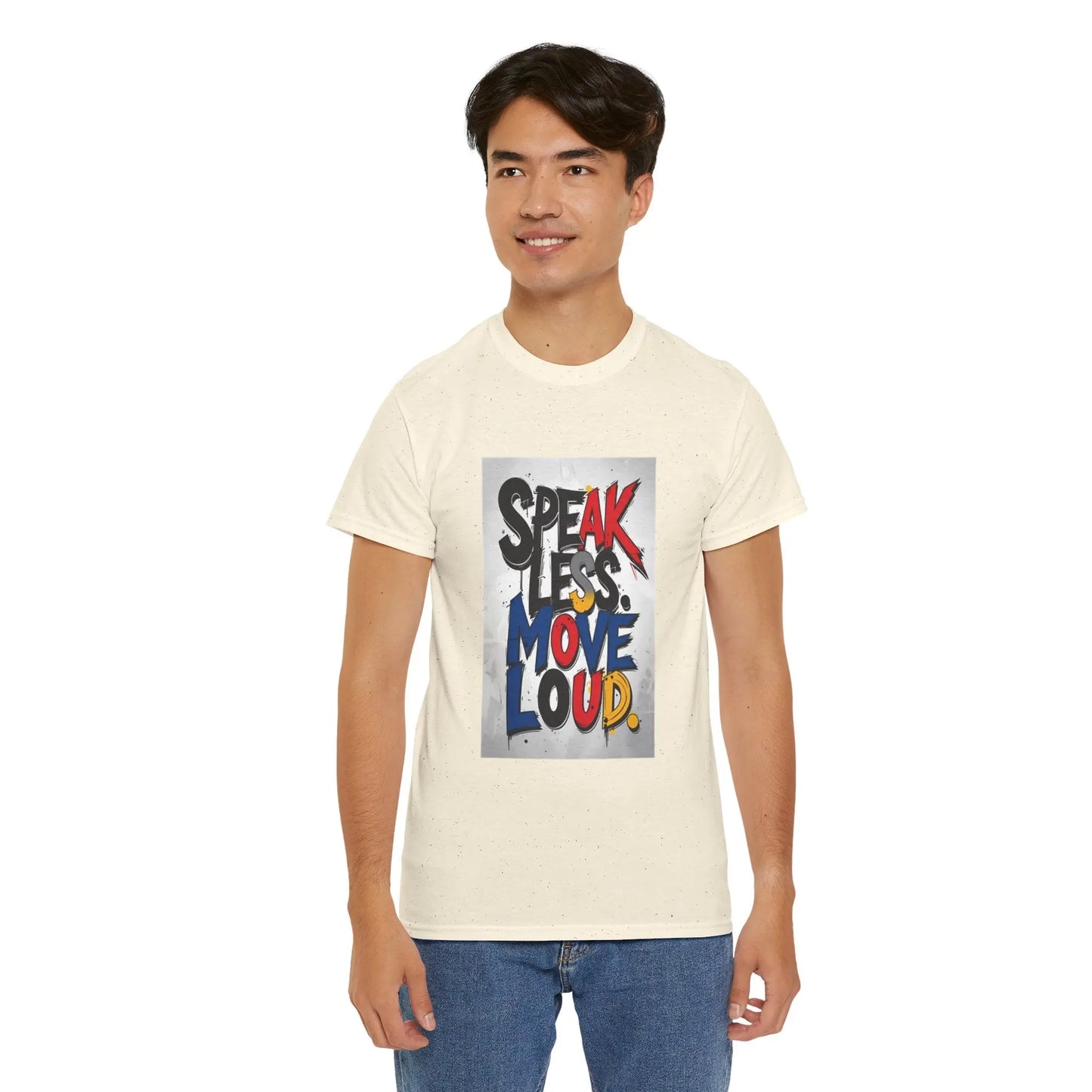 Speak Less - Heavy Cotton Tee Printify