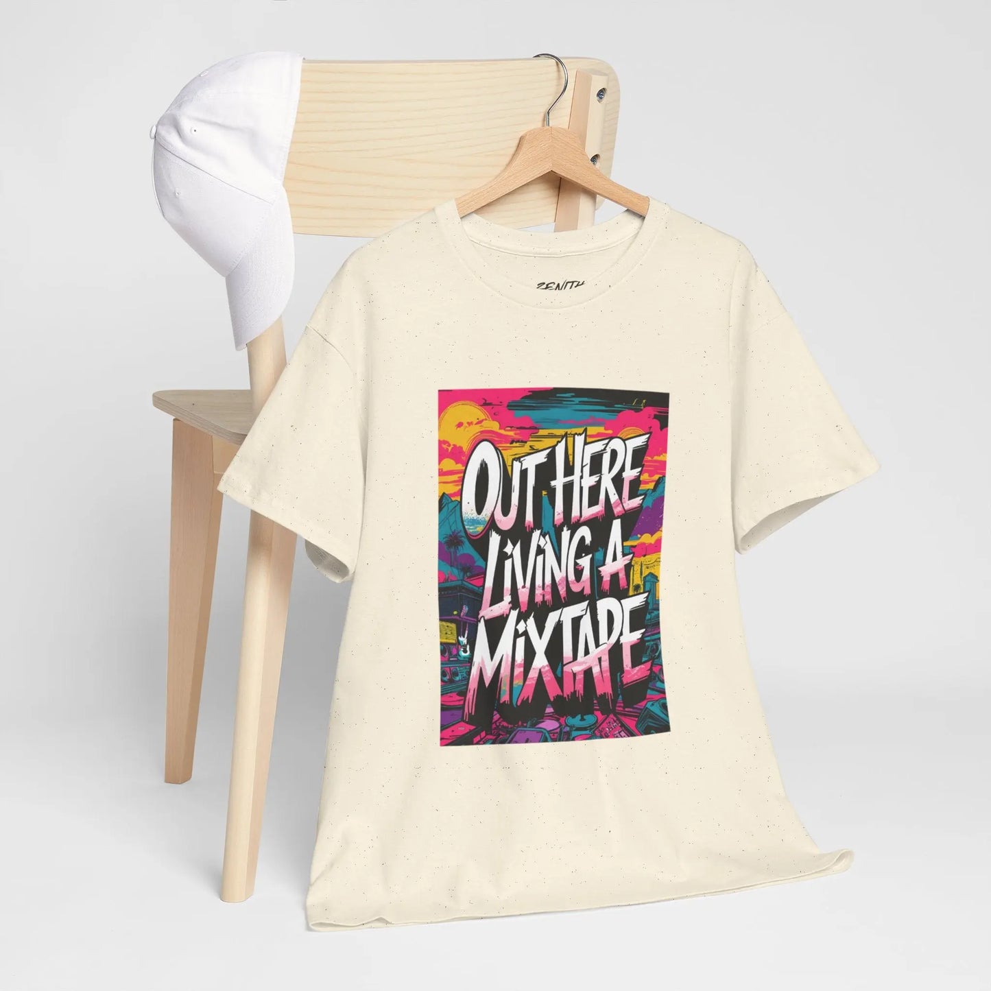 Out Here - Heavy Cotton Tee Printify