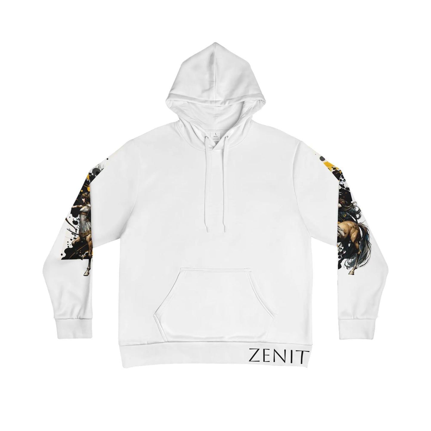 Sagittarius White Hoodie Printify