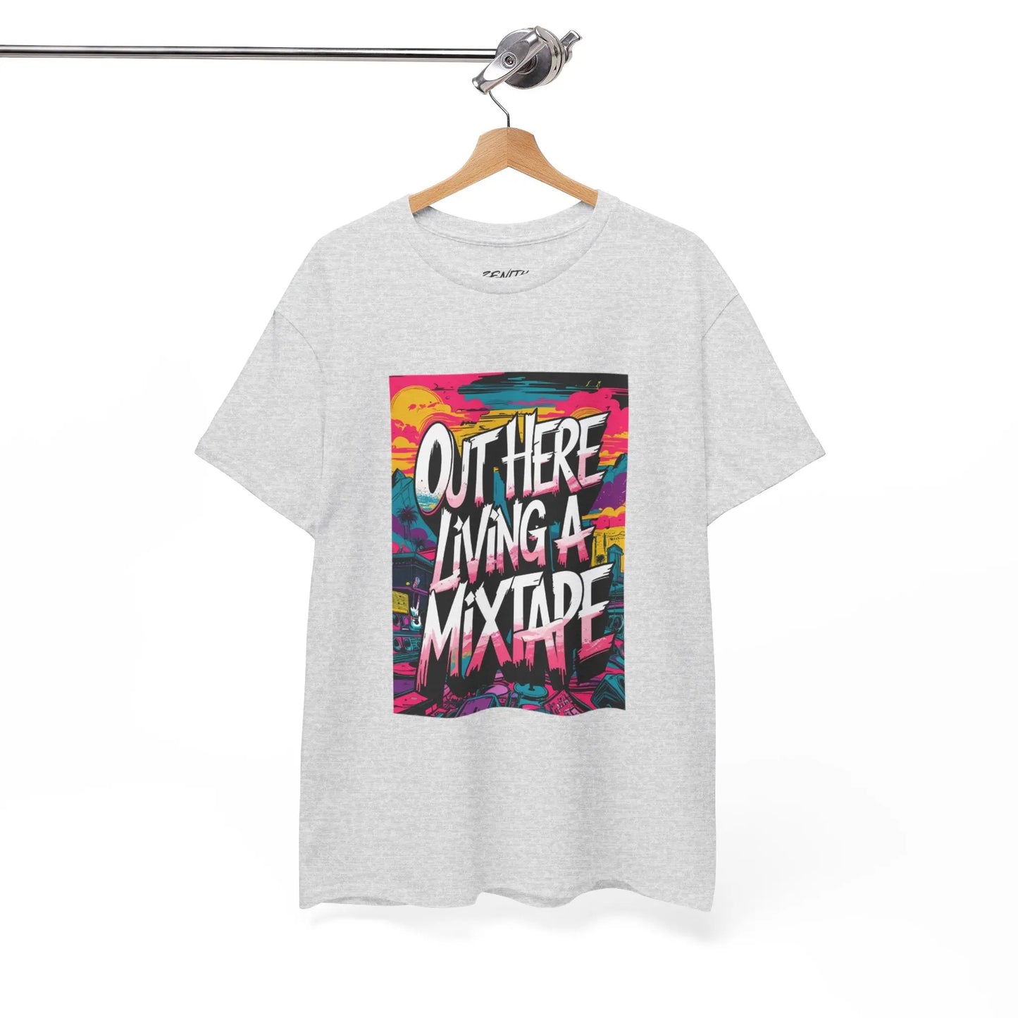 Out Here - Heavy Cotton Tee Printify