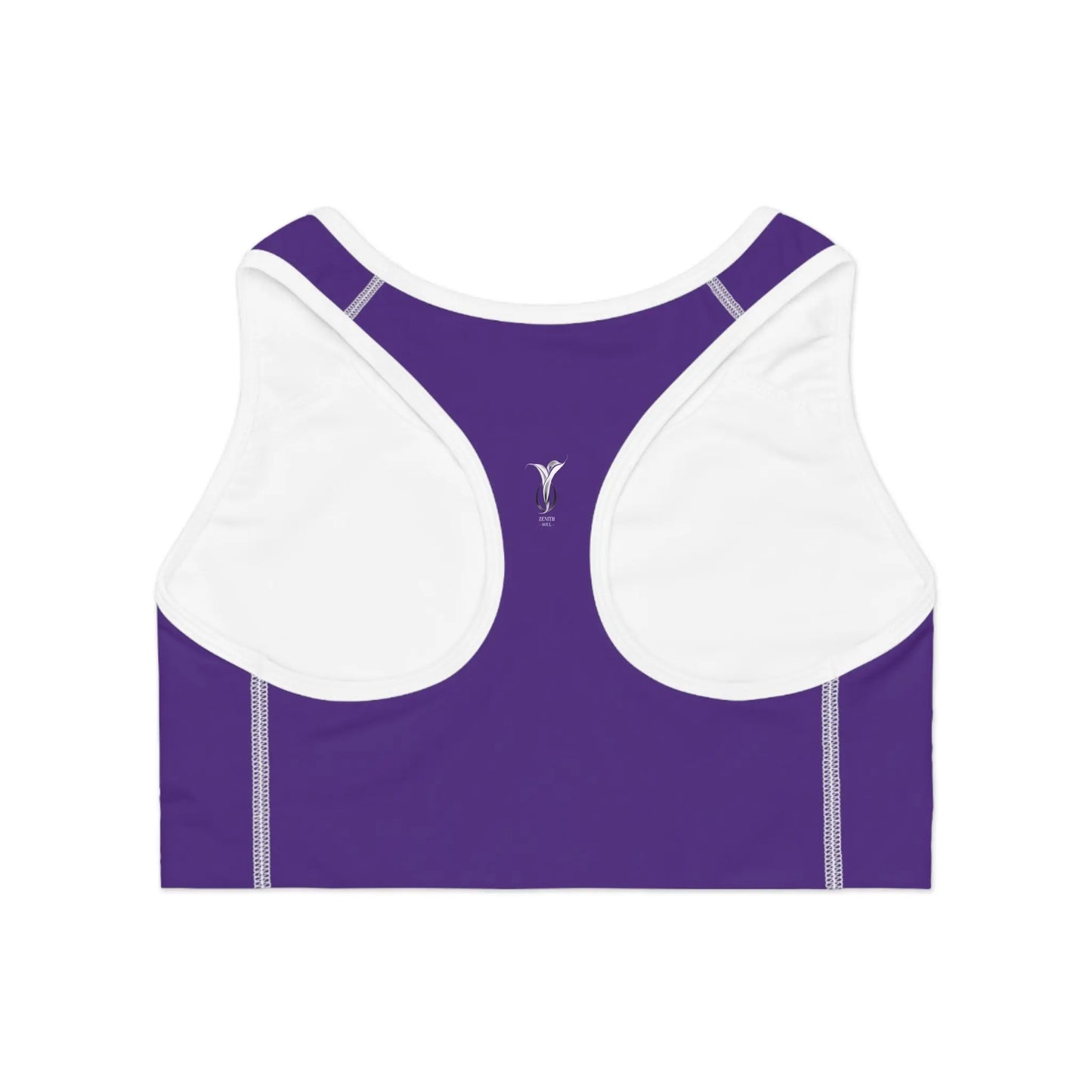 Scorpio Purple Sports Bra (AOP) Printify