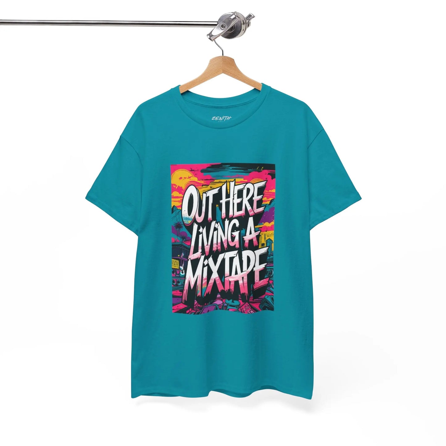 Out Here - Heavy Cotton Tee Printify