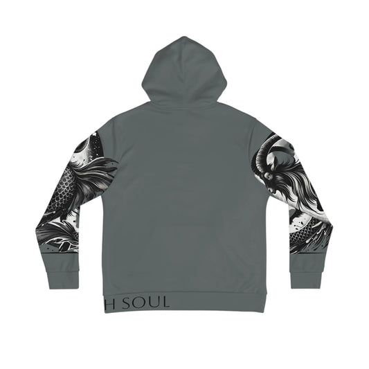 Capricorn Dark Gray Hoodie Printify