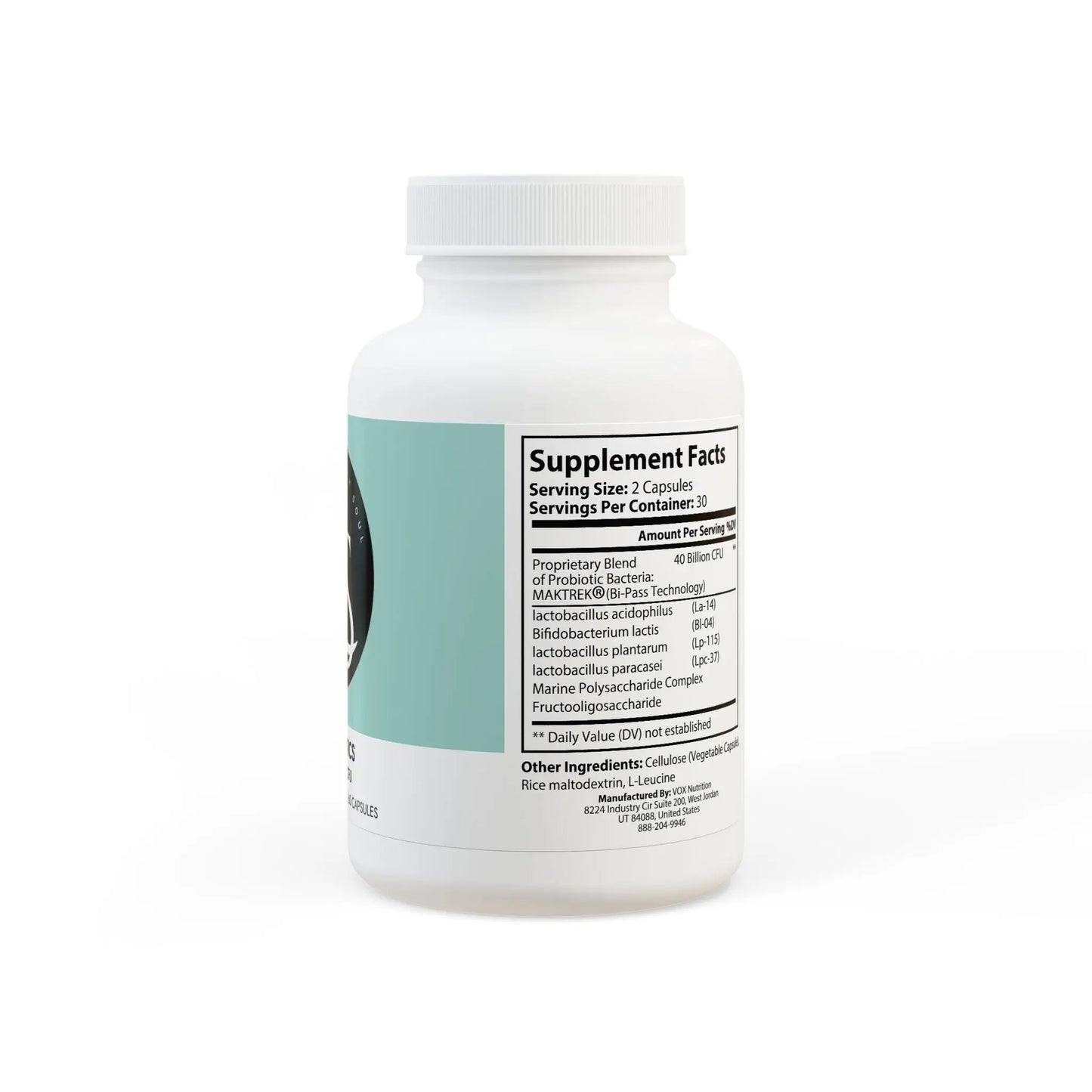 Probiotics Supplement (60 Capsules) Printify