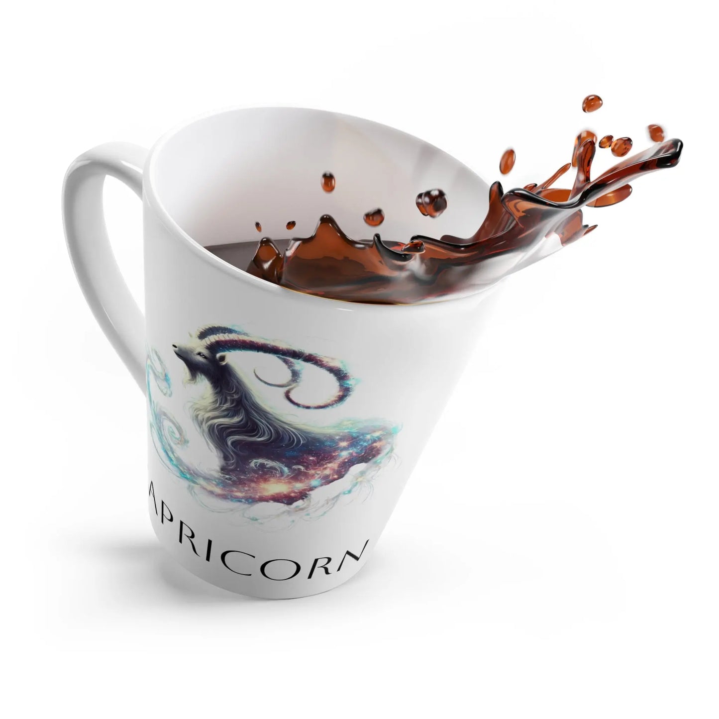 Capricorn Latte Mug Printify