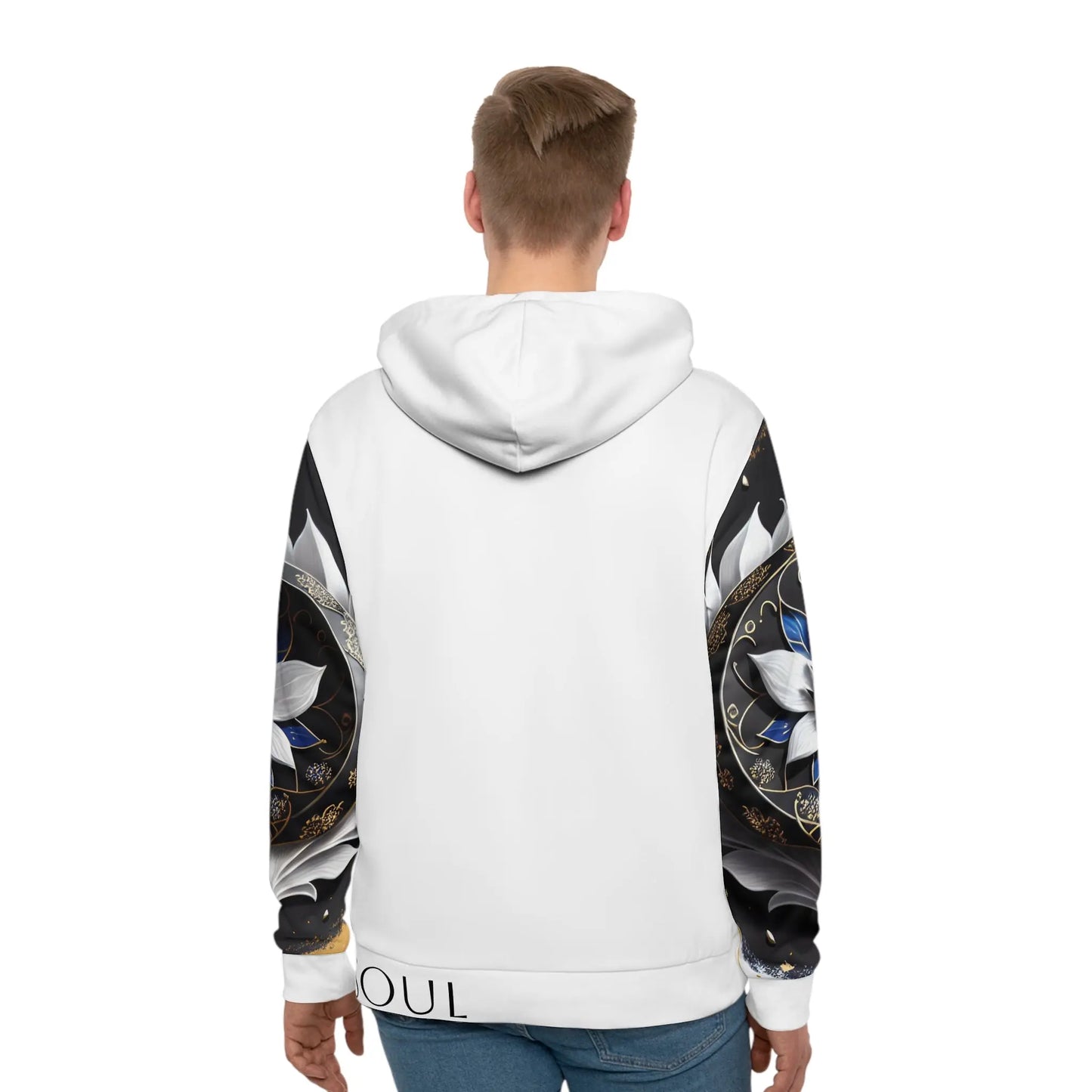 Divine Bloom (White) Hoodie Printify