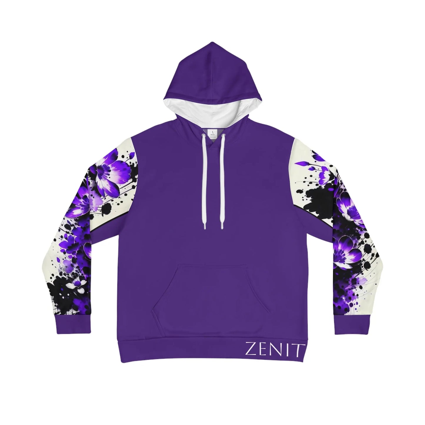 Crown Chakra Purple Hoodie Printify