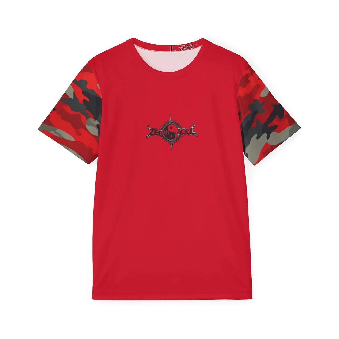 Camo Men's Sports Jersey Red (AOP) Printify