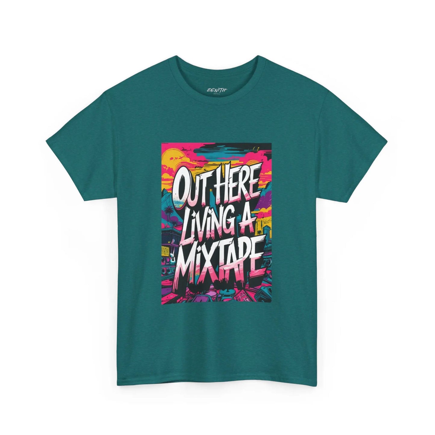 Out Here - Heavy Cotton Tee Printify