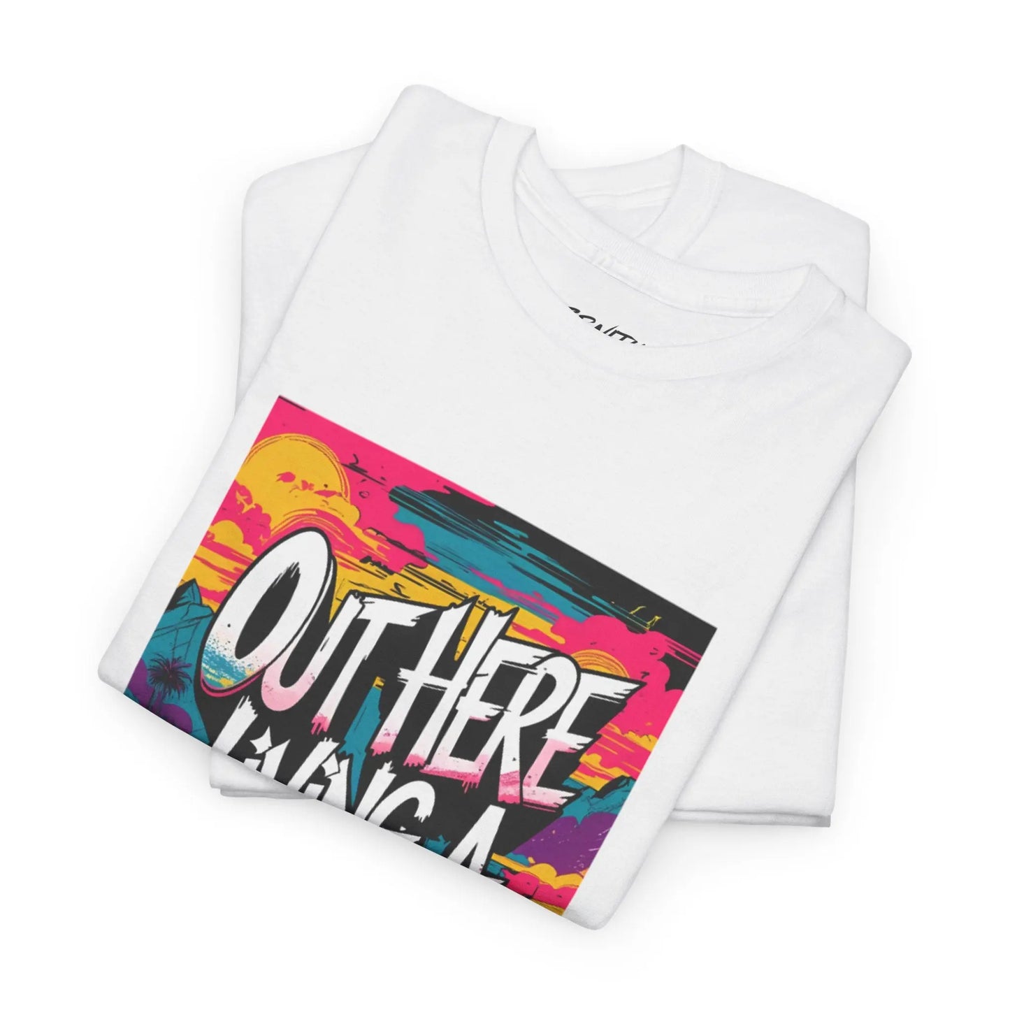 Out Here - Heavy Cotton Tee Printify