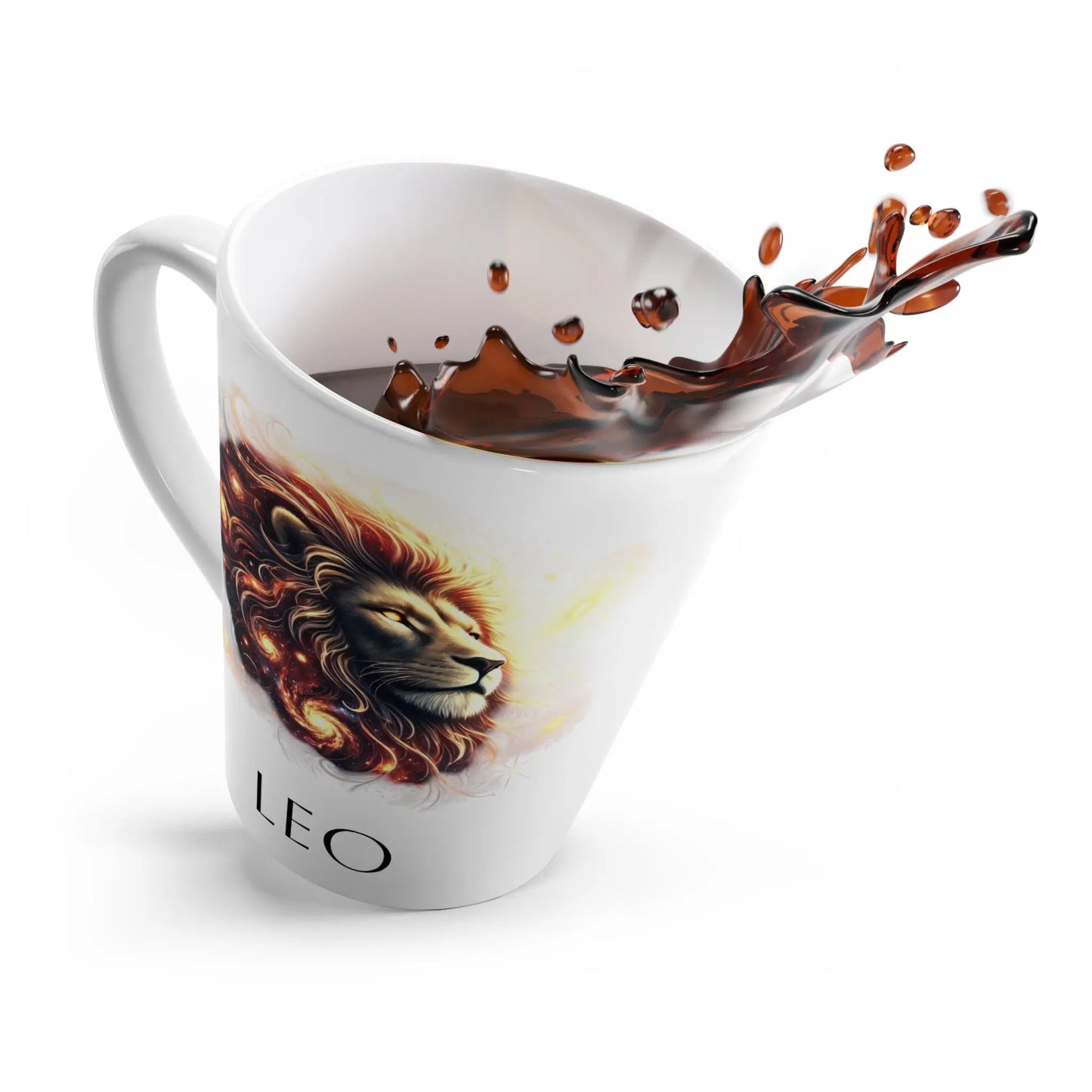 Leo Latte Mug Printify