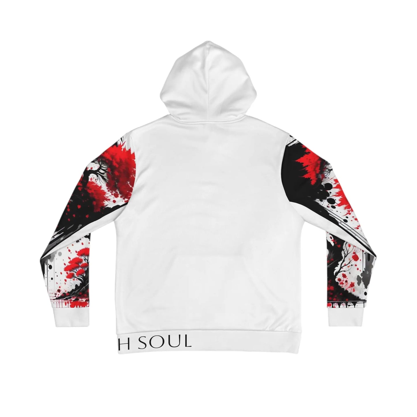 Root Chakra White Hoodie Printify