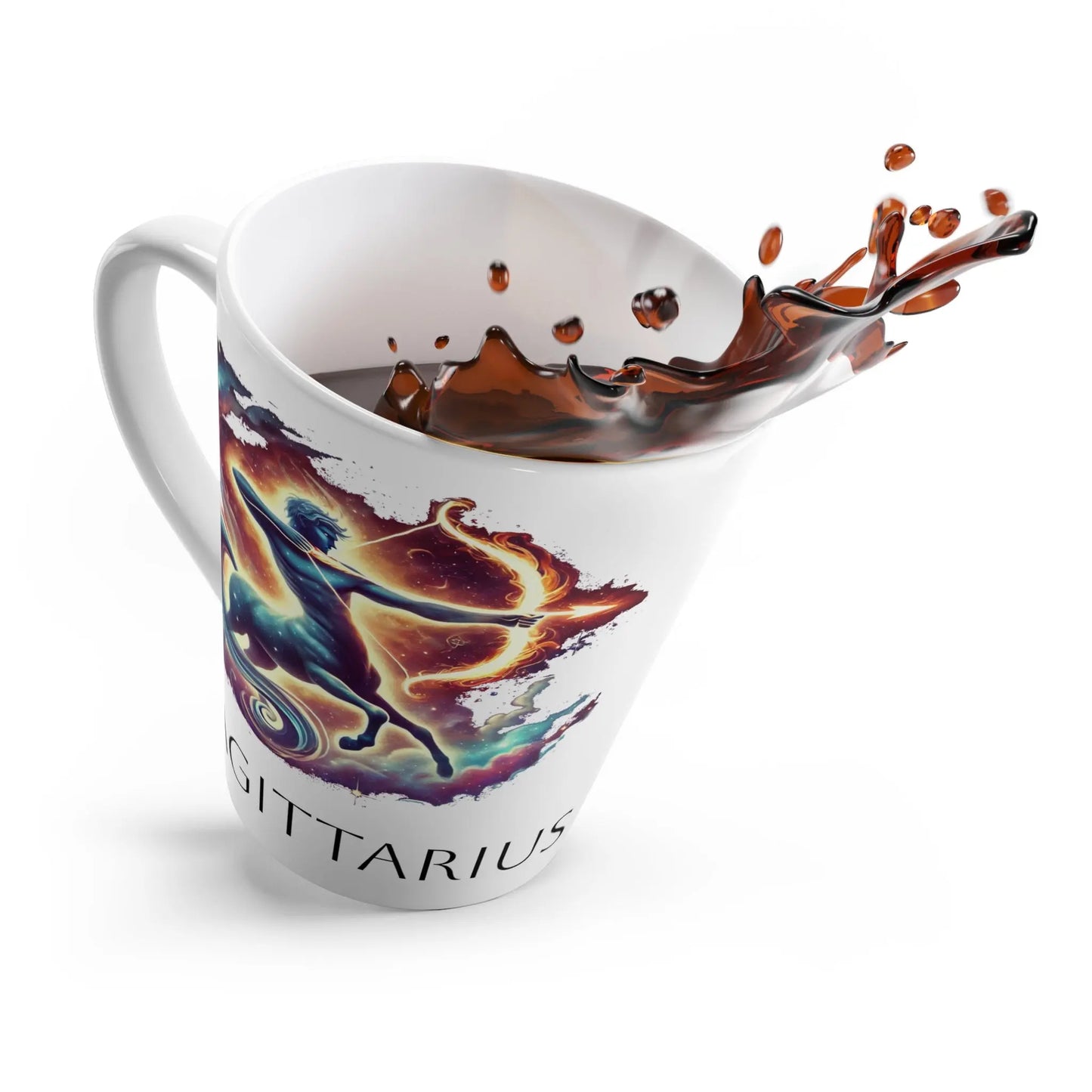 Sagittarius Latte Mug Printify