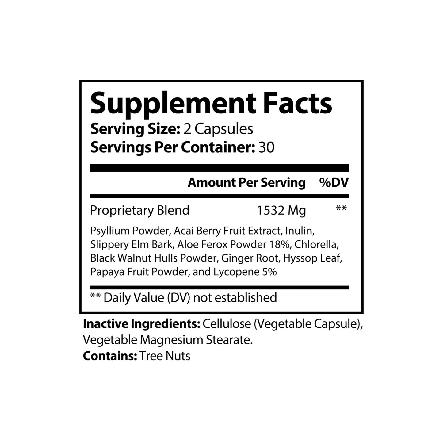 Acai Berry Complex Supplement (60 Capsules) Printify