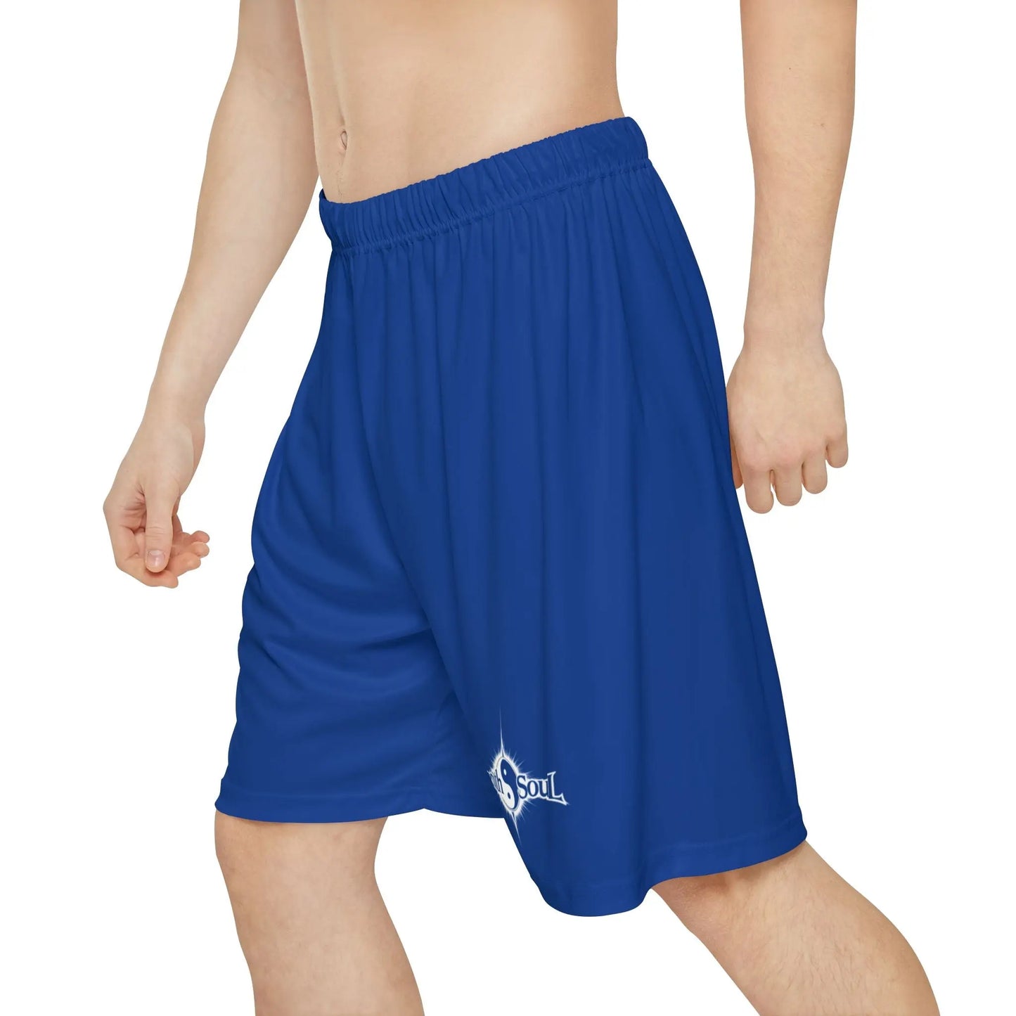 Men’s Sports Shorts Blue (AOP) Printify
