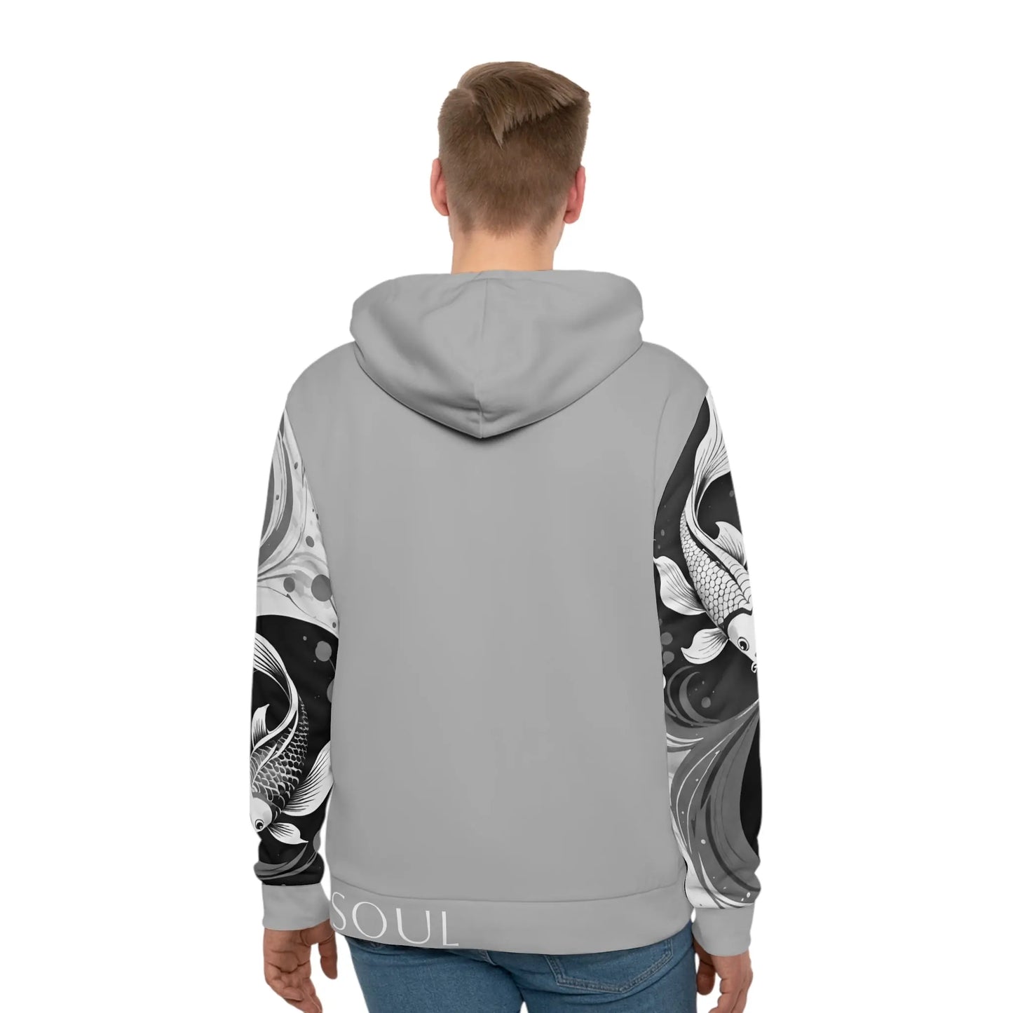 Pisces Gray Hoodie Printify