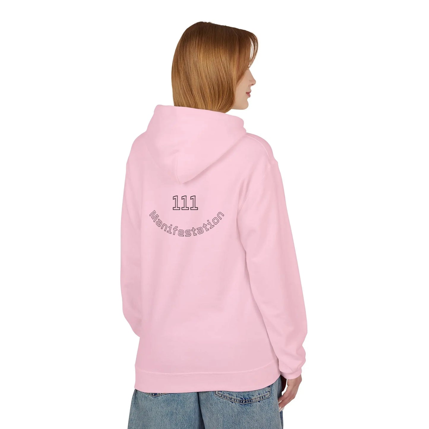 111- Manifestation Midweight Hoodie Printify