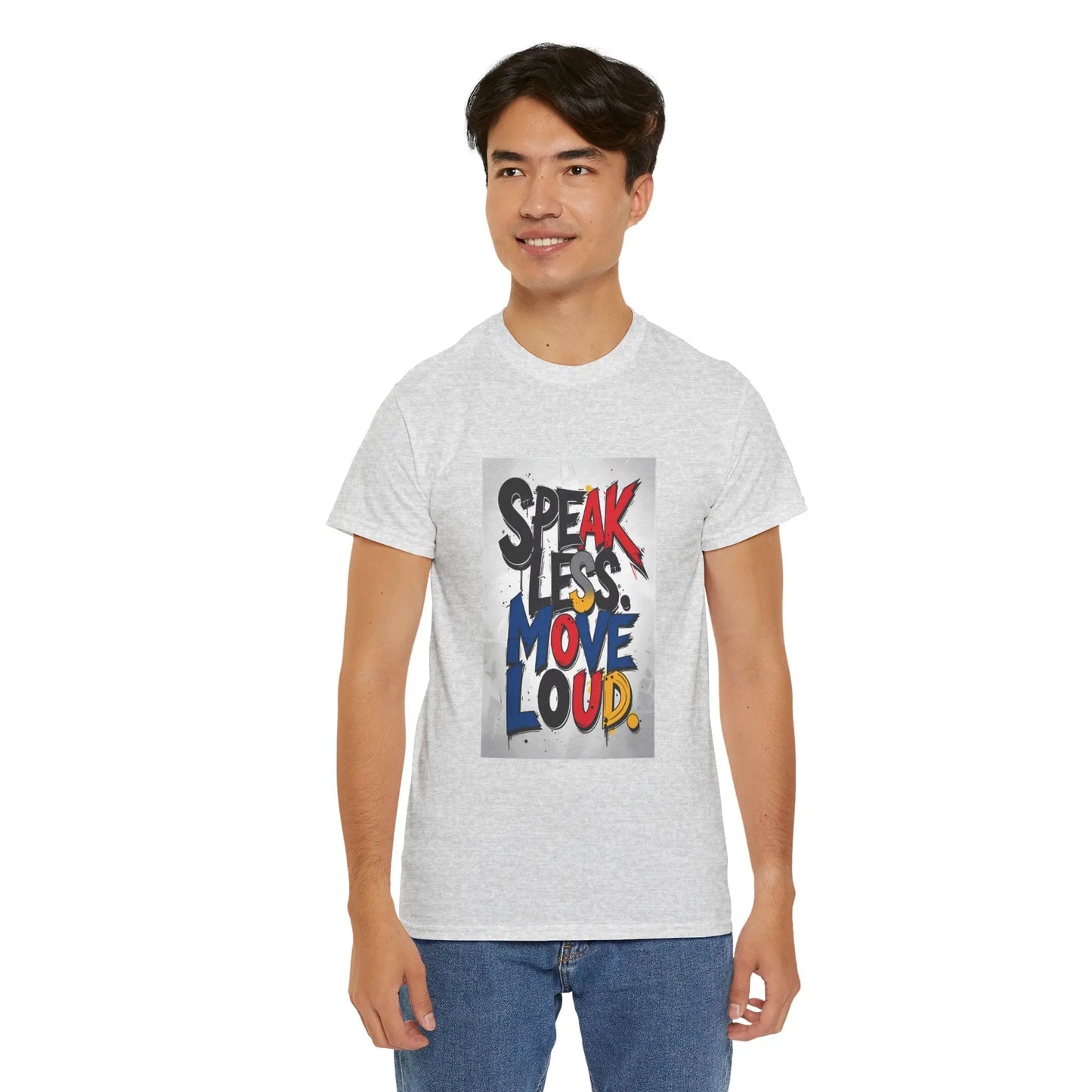 Speak Less - Heavy Cotton Tee Printify