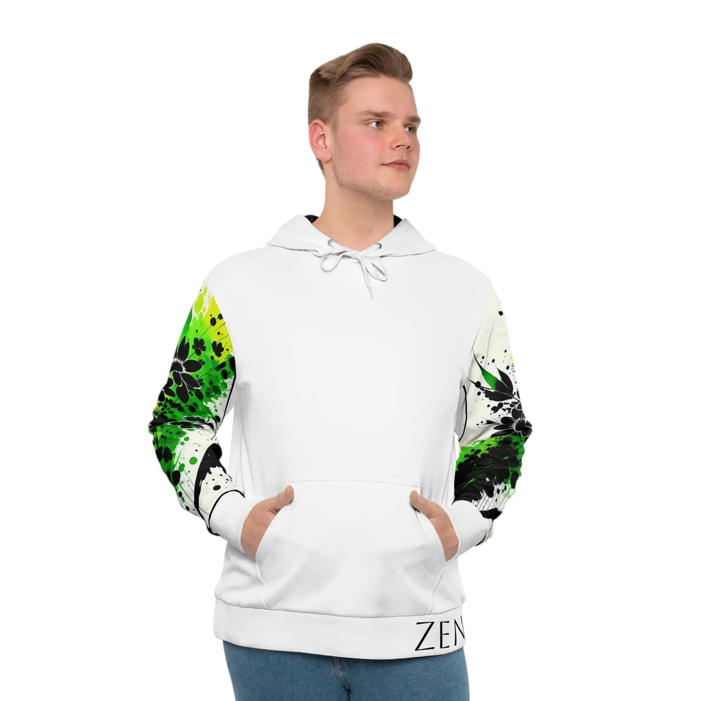 Heart Chakra White Hoodie Printify