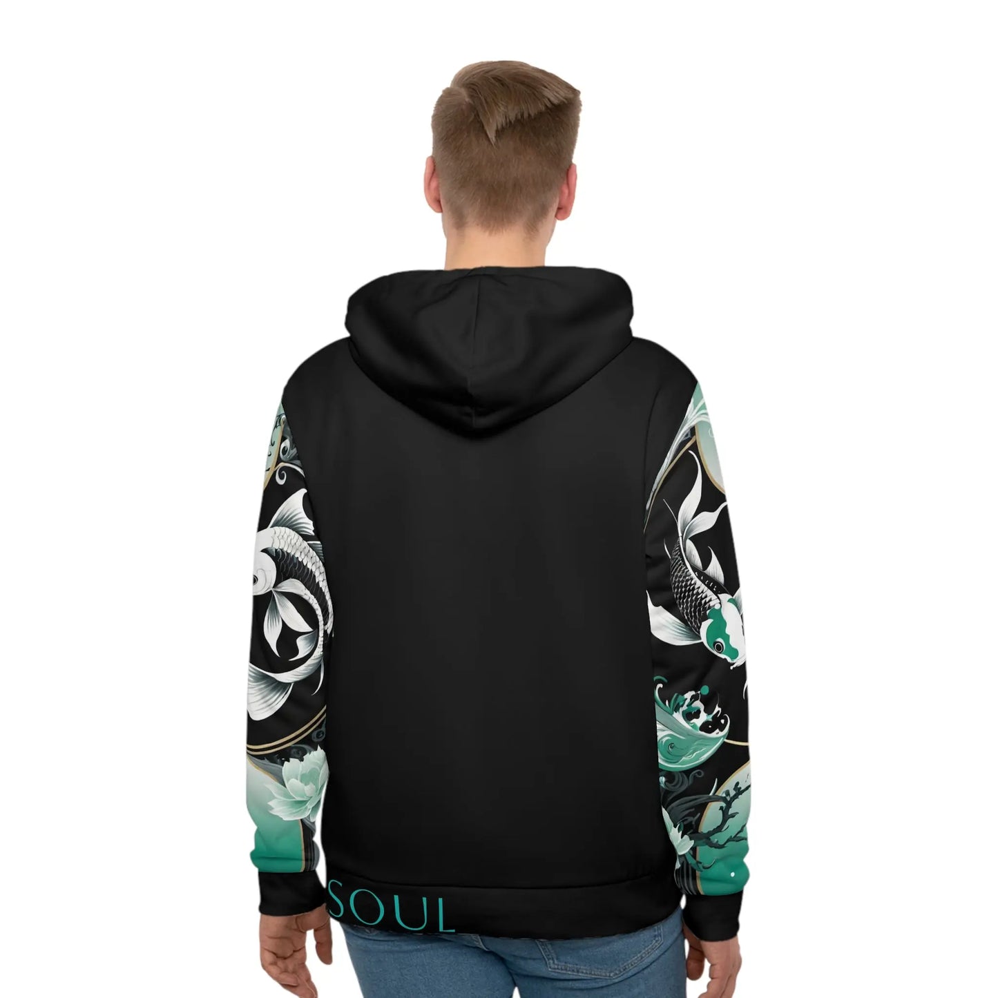 Pisces Black Hoodie Printify