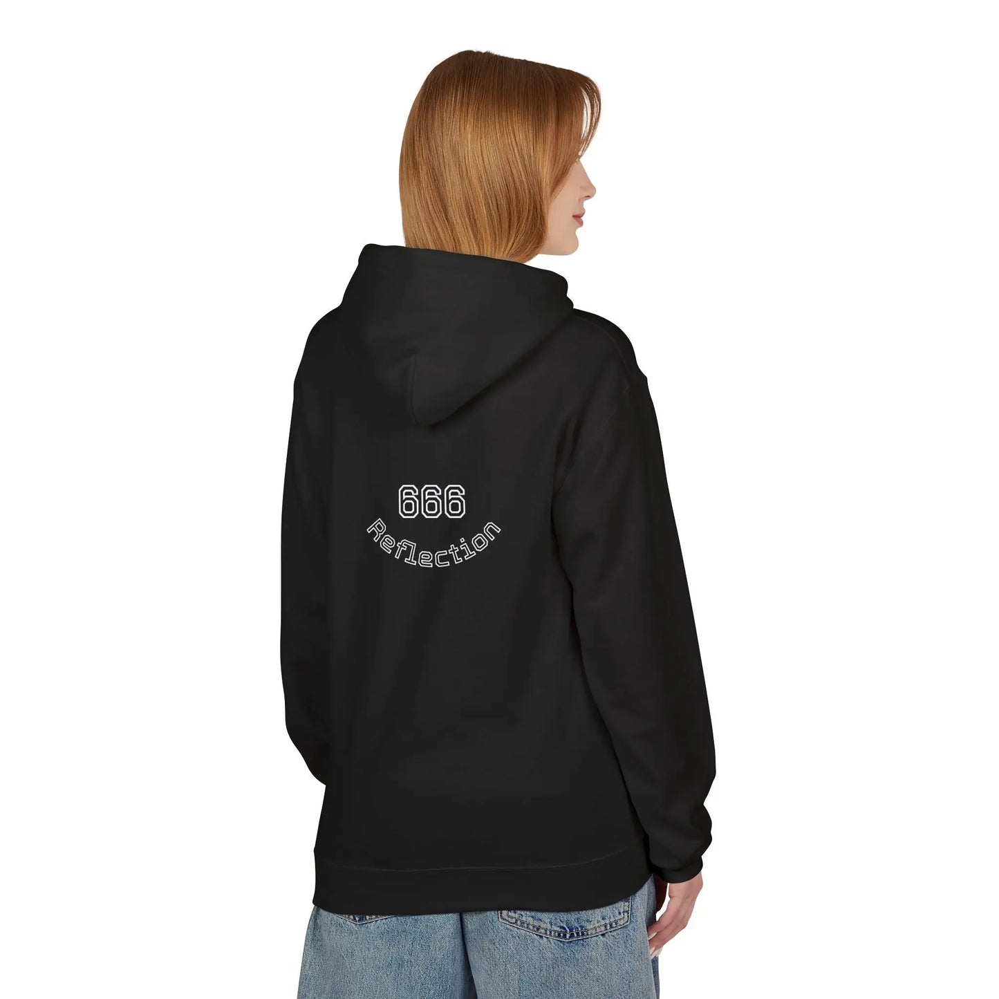 666- Reflection Midweight Hoodie Printify