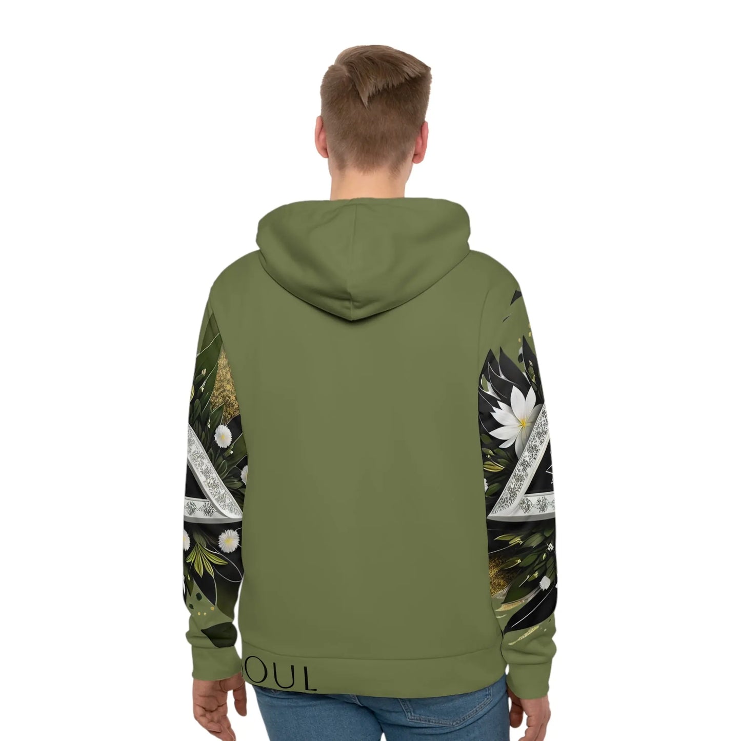 Tri-Flora Hoodie Printify