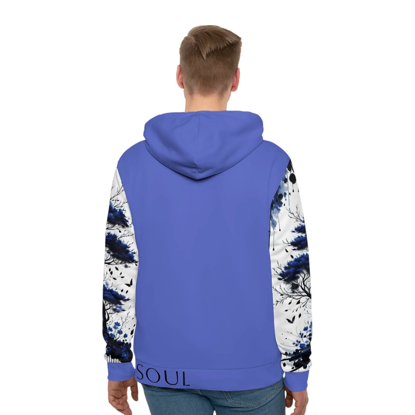3rd Eye Chakra Tree Indigo Hoodie Printify