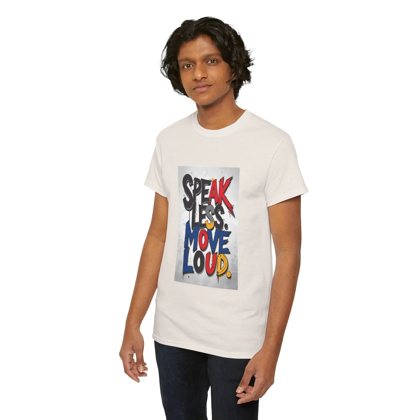 Speak Less - Heavy Cotton Tee Printify