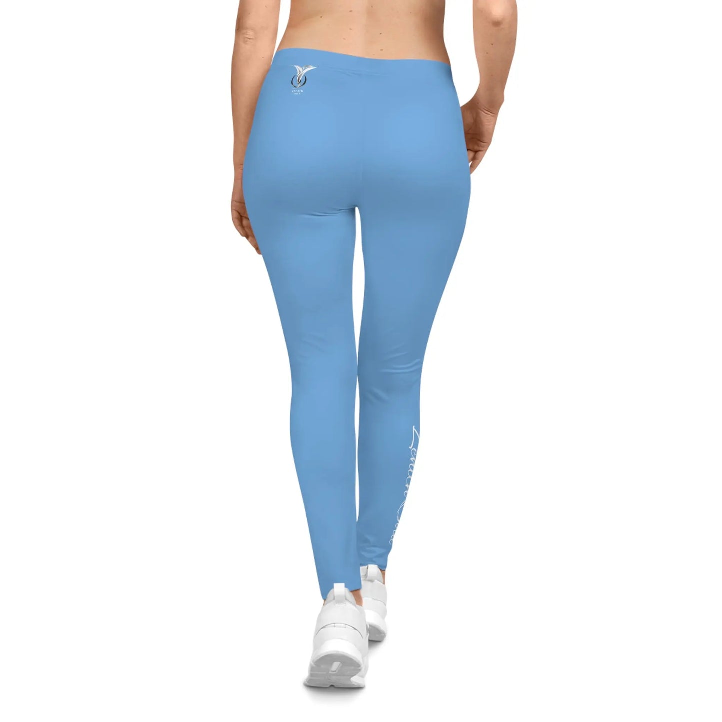 Tranquil Space Light Blue Women's Casual Leggings (AOP) Printify