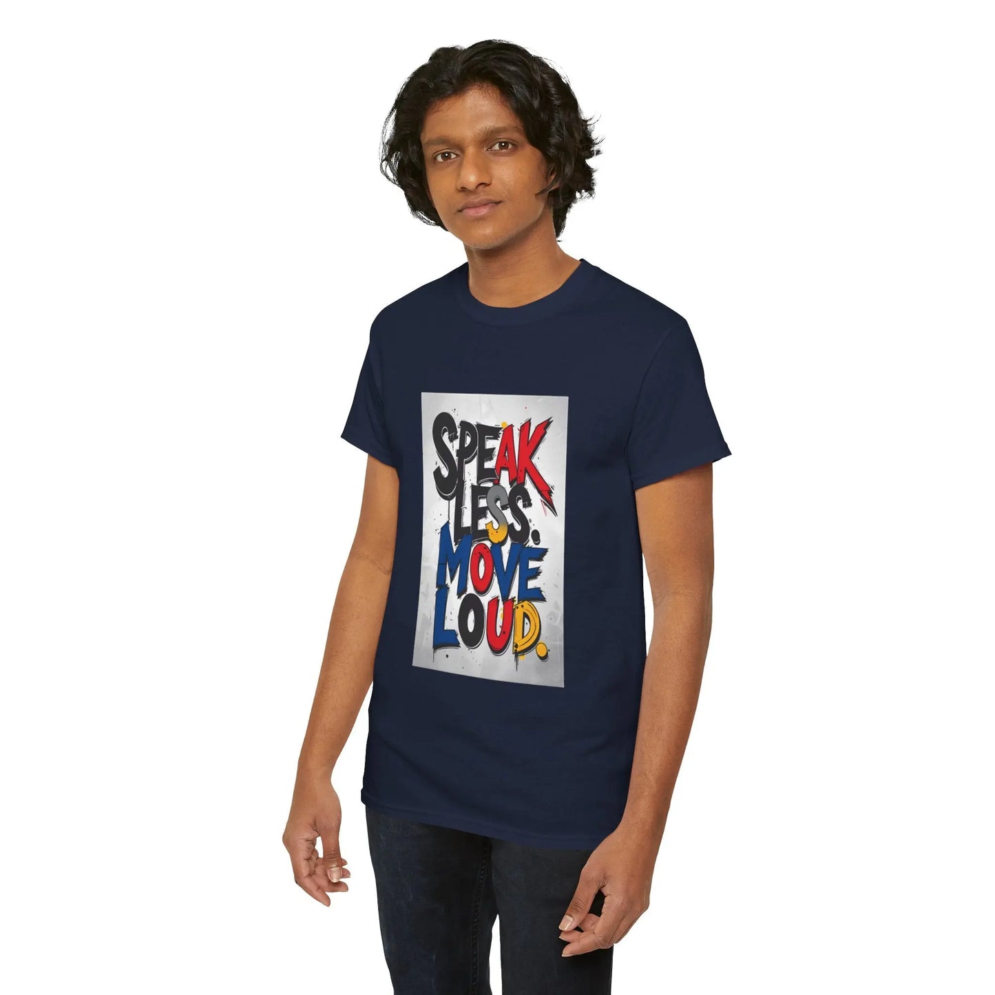 Speak Less - Heavy Cotton Tee Printify