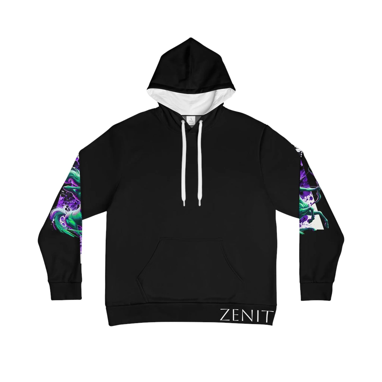 Sagittarius Black Hoodie Printify