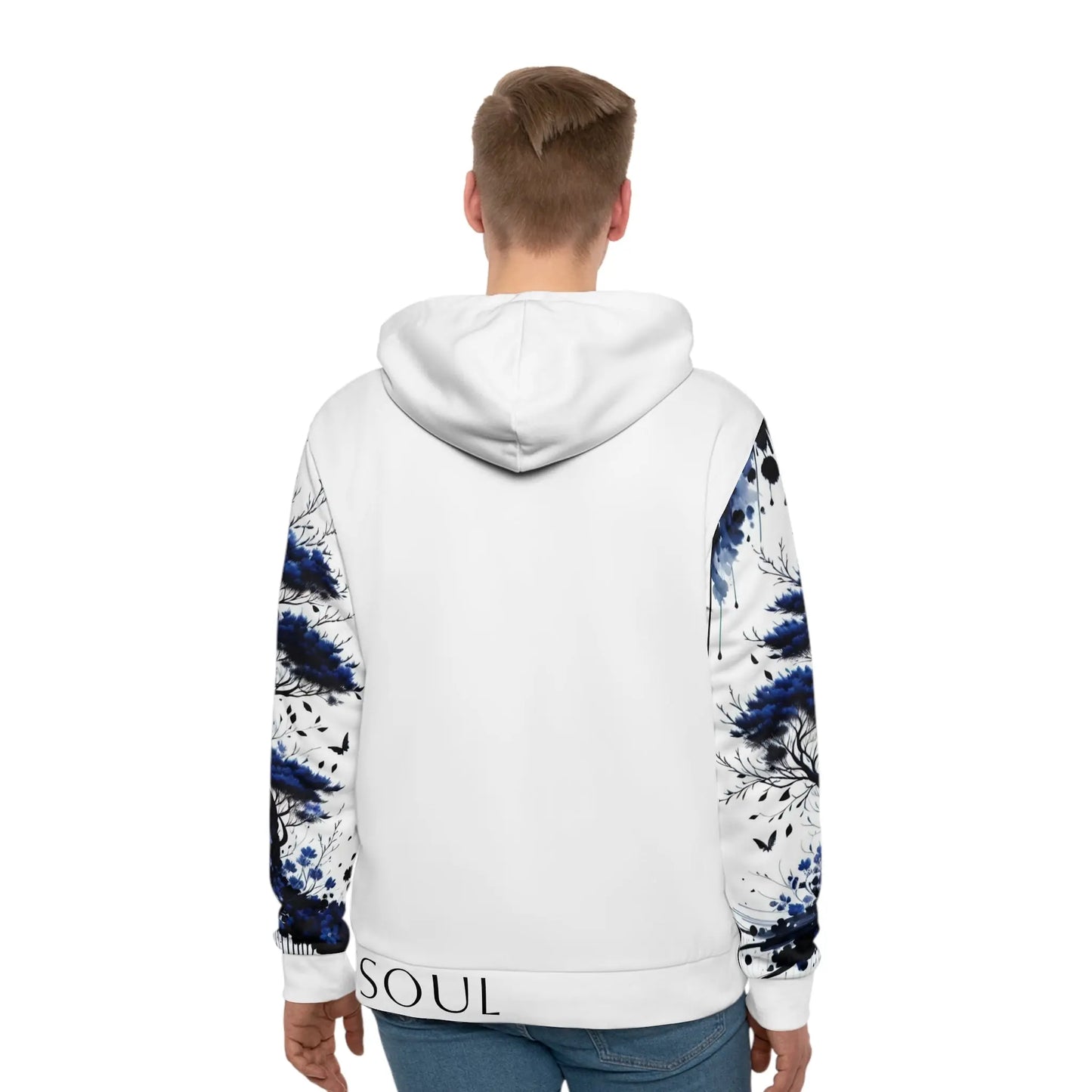 3rd Eye Chakra Tree White Hoodie Printify