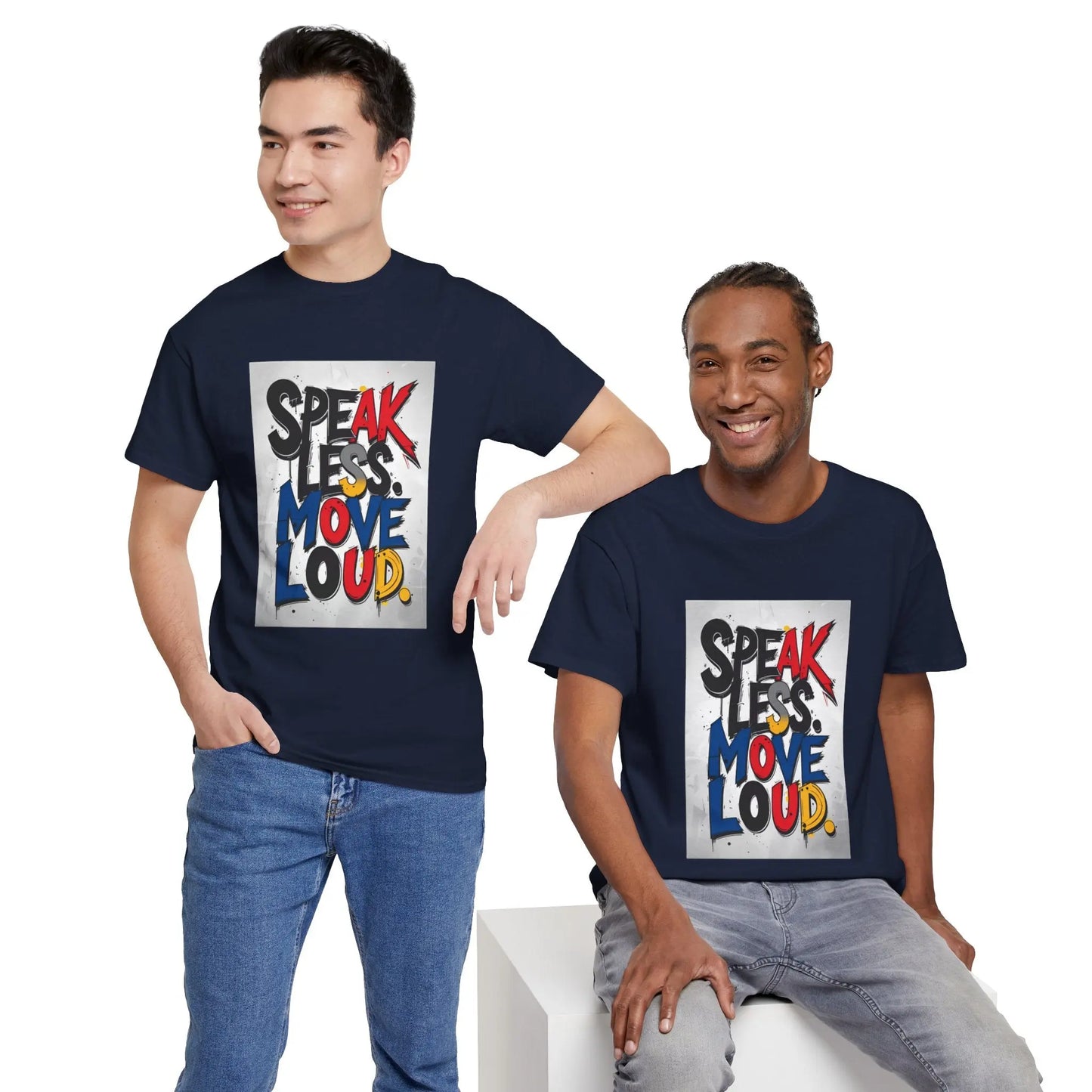 Speak Less - Heavy Cotton Tee Printify