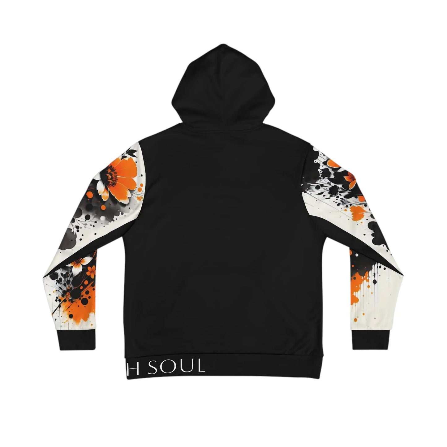 Sacral Chakra Black Hoodie Printify
