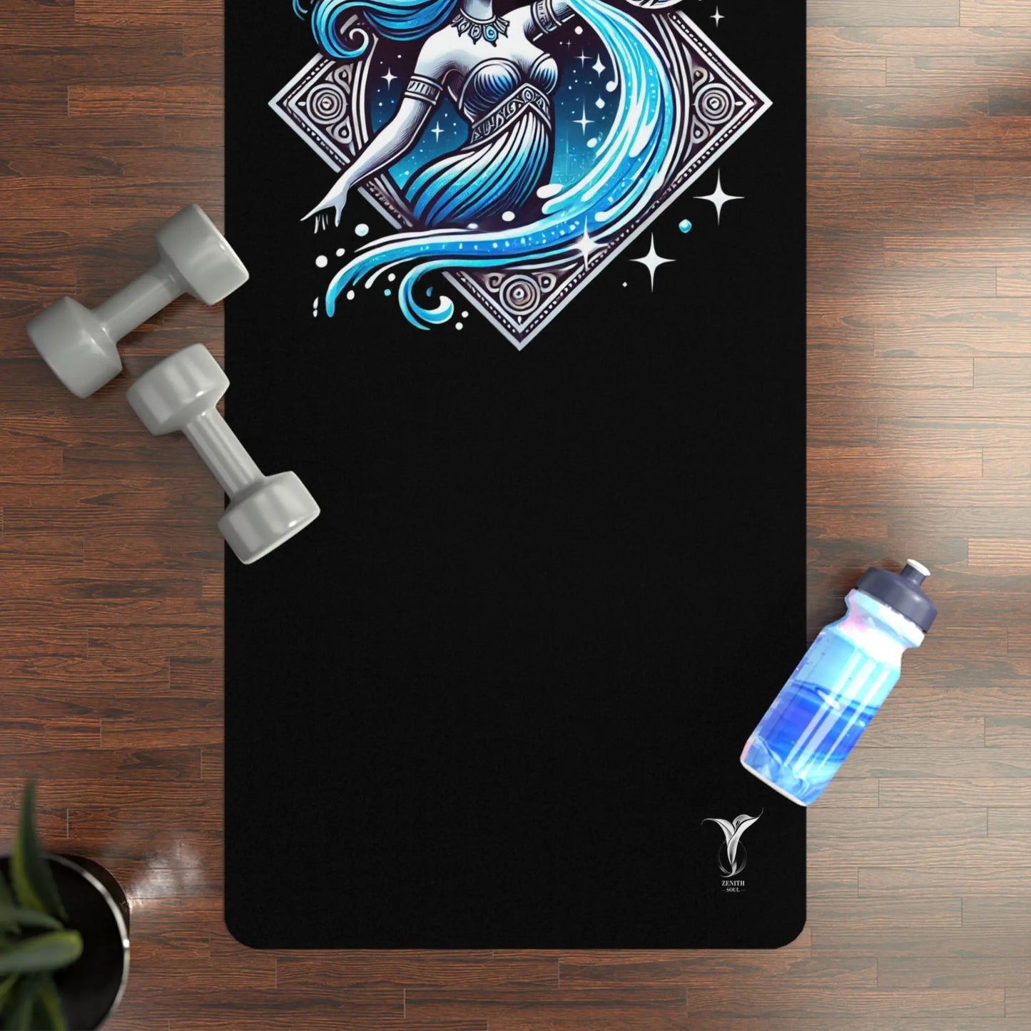 Aquarius Yoga Mat Printify
