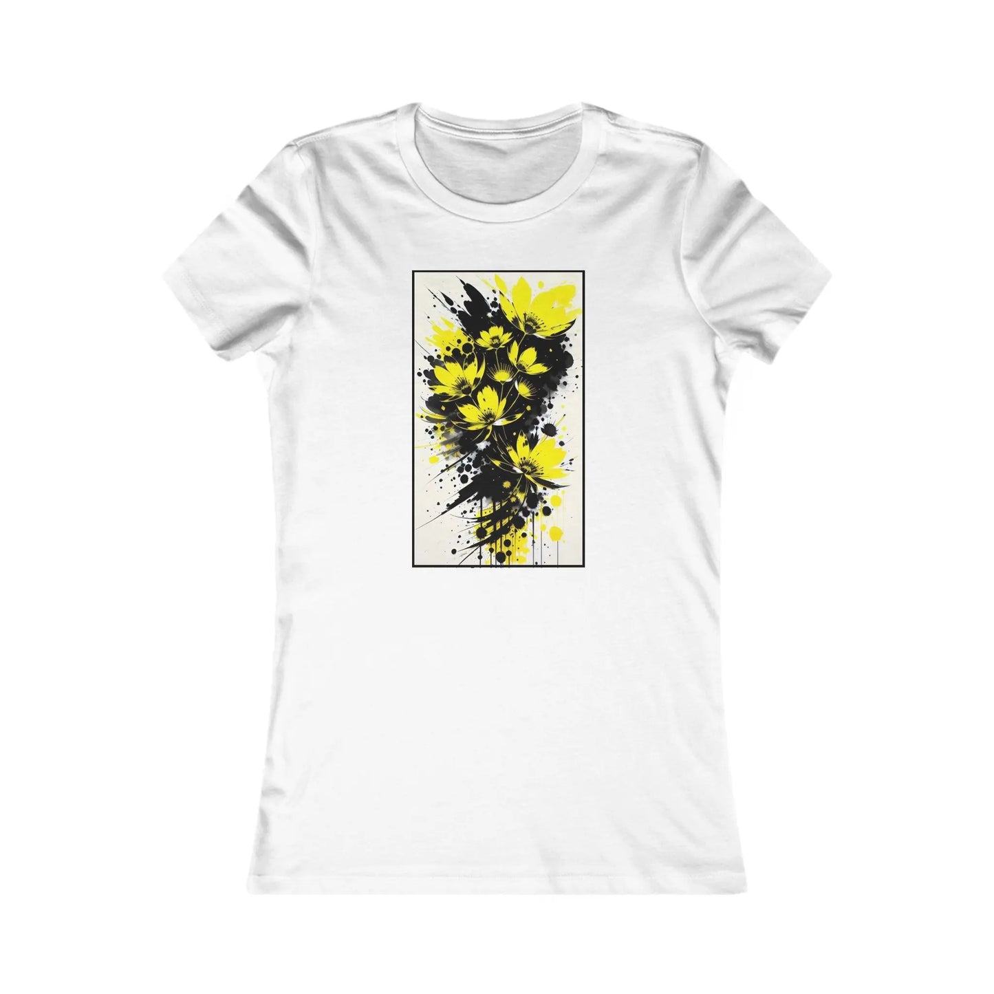 Solar Plexus Chakra Yellow Bloom Women's Favorite Tee Printify