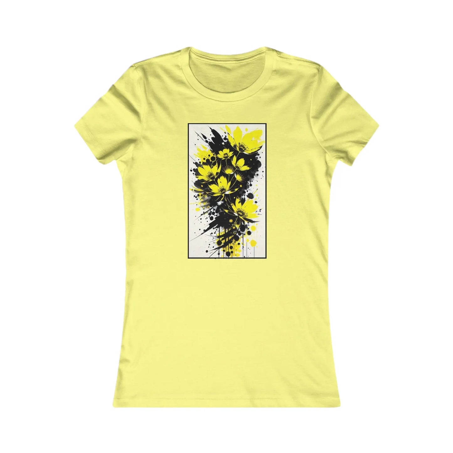 Solar Plexus Chakra Yellow Bloom Women's Favorite Tee Printify