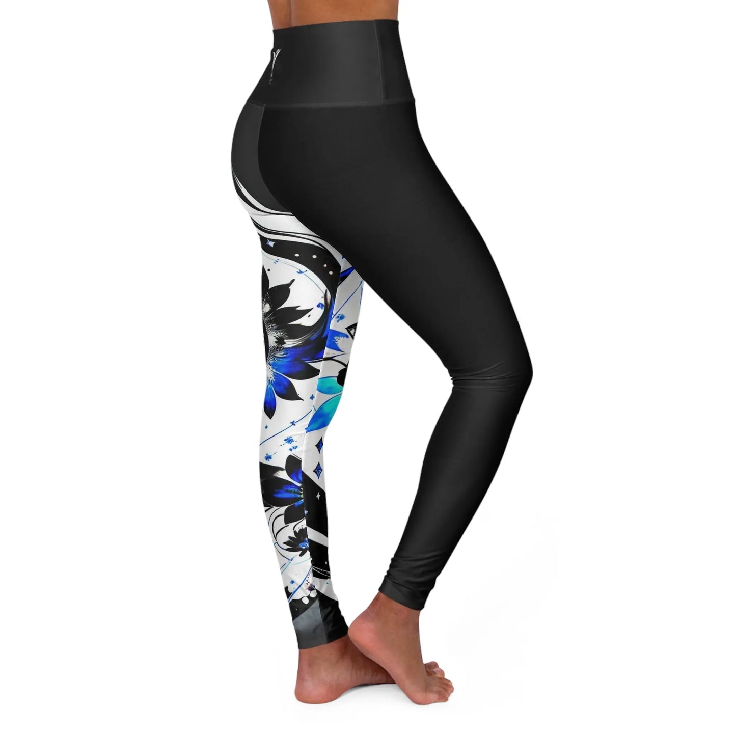 Inner Divinity Dusk High Waisted Yoga Leggings (AOP) Printify