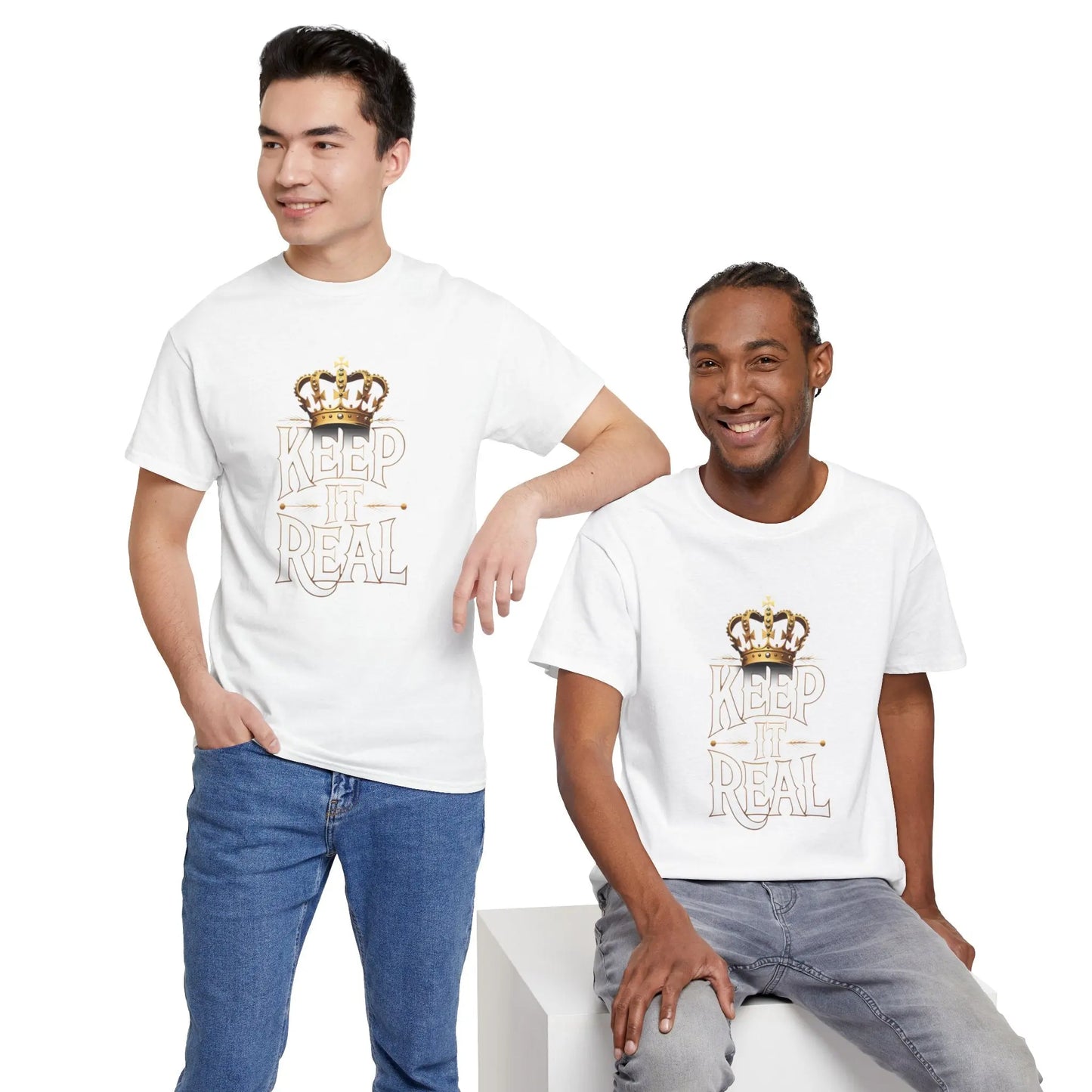 Keep it Real - Heavy Cotton Tee Printify